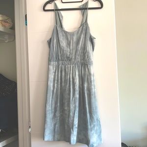 NWOT summer dress - tie dye/wash colouring